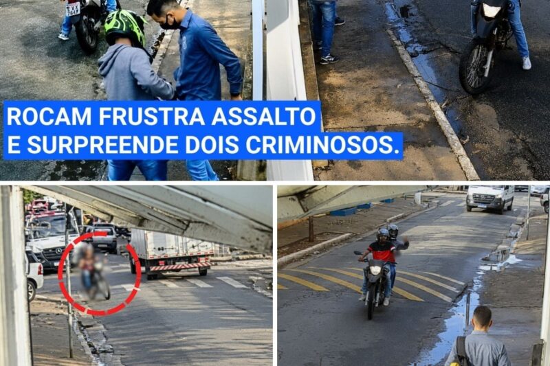 DESTINOS TRAÇADOS EM SEGUNDOS! Roubo na rua vira fuga desesperada após criminosos darem de cara com a polícia