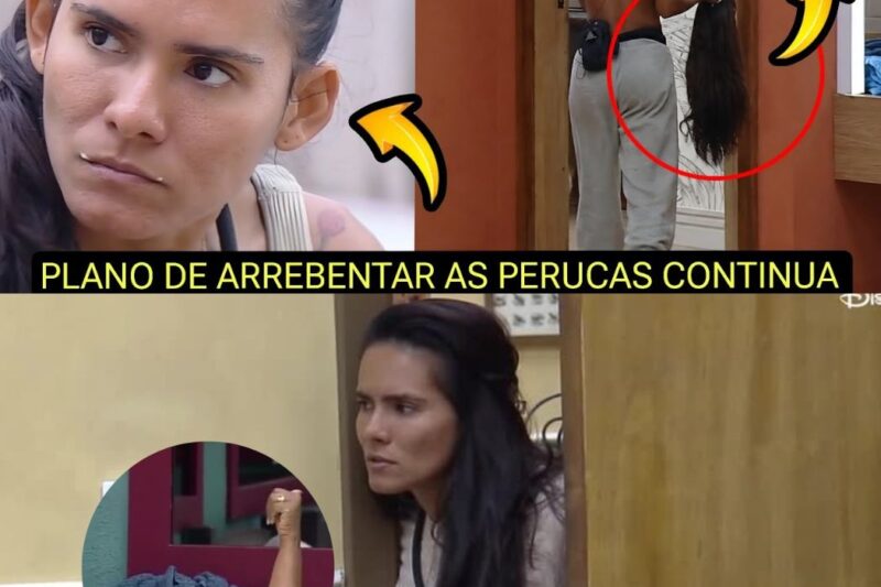 CASA DO PATRÃO: SEM SAÍDA MORENA PEGA PERUCAS DE SHEILA PARA NOVA MISSÃO MAIS BONINHO EXIBE AVISO