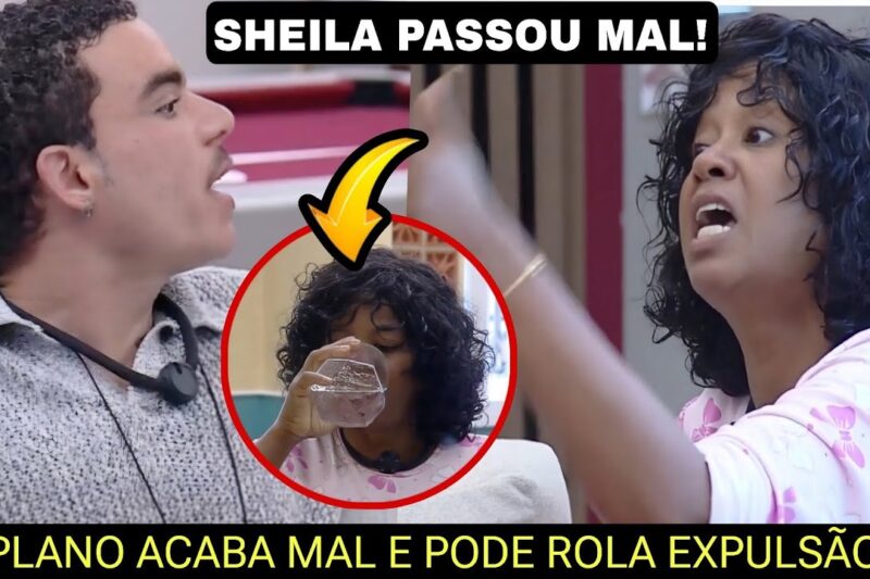 CASA DO PATRÃO: EXPULSÃO EM DUPLA? SHEILA PASSA MAL APÓS CONSUMIR CAFÉ DA MANHÃ COM PIMENTA E SAL
