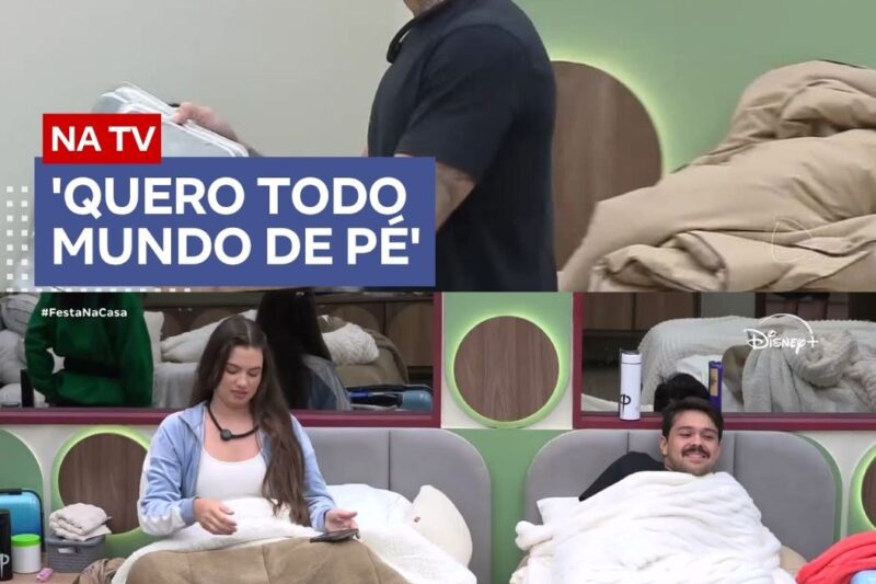Vivão faz panelaço para acordar os Parças