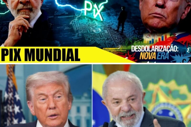 TRUMP TENTOU ACABAR COM O PIX, MAS É LULA QUE ESTÁ DESTRUIND0 O DÓLAR E LANÇANDO O PIX MUNDIALMENTE!