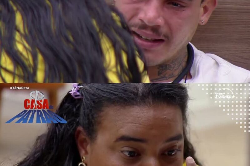 Nataly pede para Vivão colocá-la na Reta e amigo rejeita: ‘Não quero fazer isso’