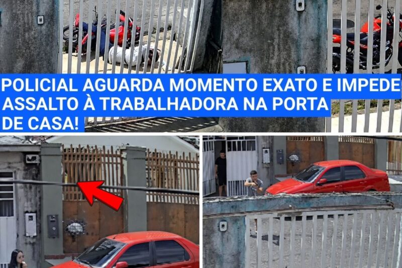 O SEGUNDO EXATO EM QUE TUDO MUDOU: Mulher exausta sofre assalto brutal com FACA em Manaus, mas o que o bandido NÃO SABIA era quem assistia a tudo das sombras!