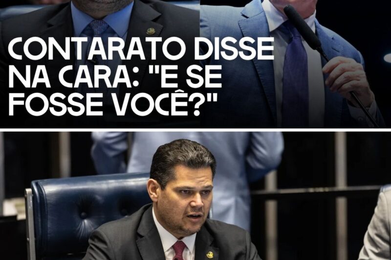 Alcolumbre teve que ouvir de Contarato: “queria ver senadores ganhando R$1.621 numa escala 6×1”