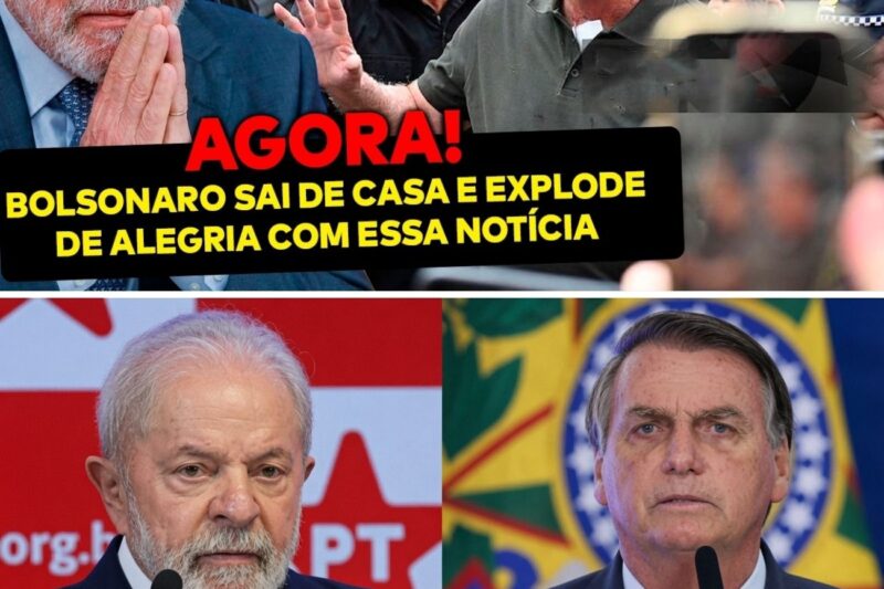Bolsonaro SAI de casa e EXPLODE de alegria! Lula é atacado por multidão e desiste de tudo