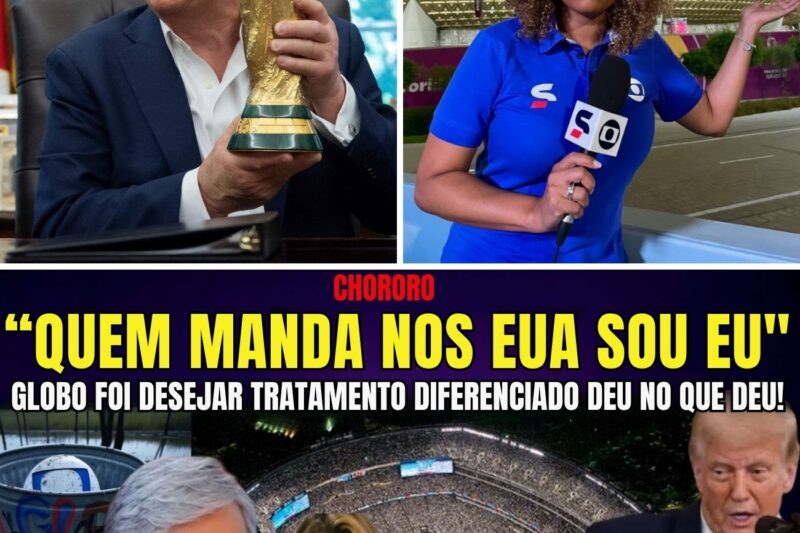 URGENTE TRUMP NÃO TÁ BRINCANDO E JORNALISTA DA GLOBO QUASE FOI DEPORTADA NA COPA DO MUNDO NOS EUA