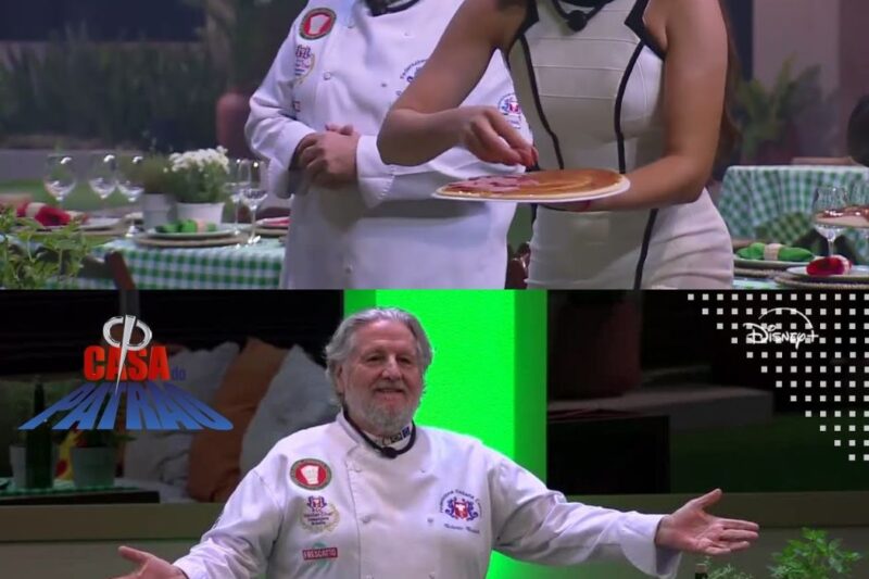 Chef Roberto Ravioli comanda noite da pizza na Casa do Patrão