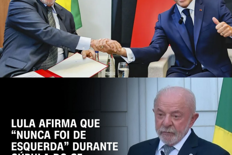 O VAZAMENTO QUE ABALOU O PT: Lula confessa a líderes mundiais que NUNCA FOI DE ESQUERDA e tenta enganar eleitores nas sombras do G7