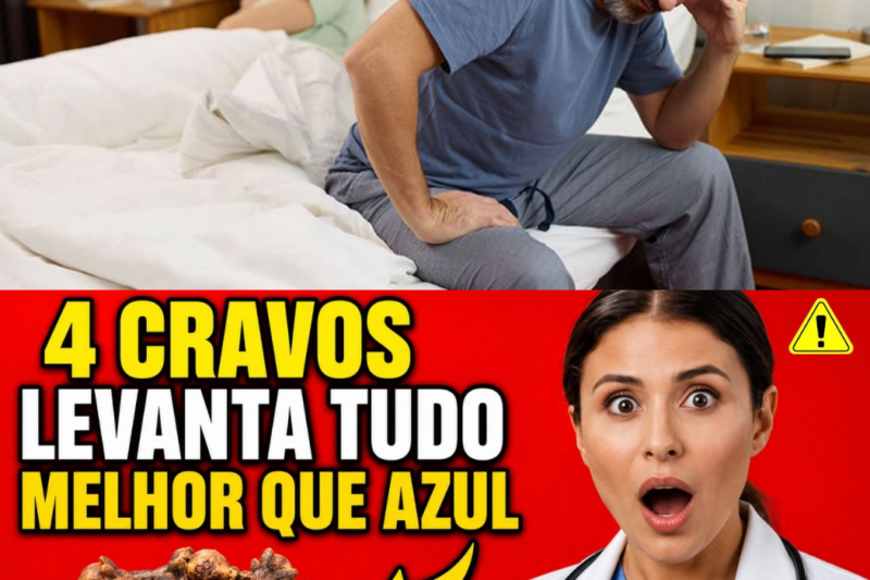 O MILAGRE NA SUA COZINHA: Como 4 cravos podem DEVOLVER A POTÊNCIA DO SEU GAROTÃO sem pílulas azuis!