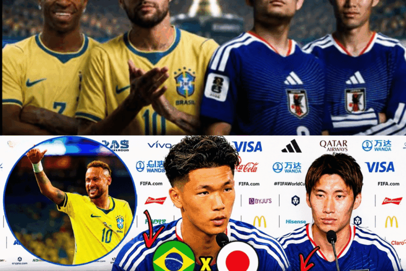 O que restou da Seleção? Japonês HUMILHA o Brasil, decreta O FIM DA NOSSA HISTÓRIA e diz que Neymar é APENAS UM DETALHE antes de batalha na Copa.