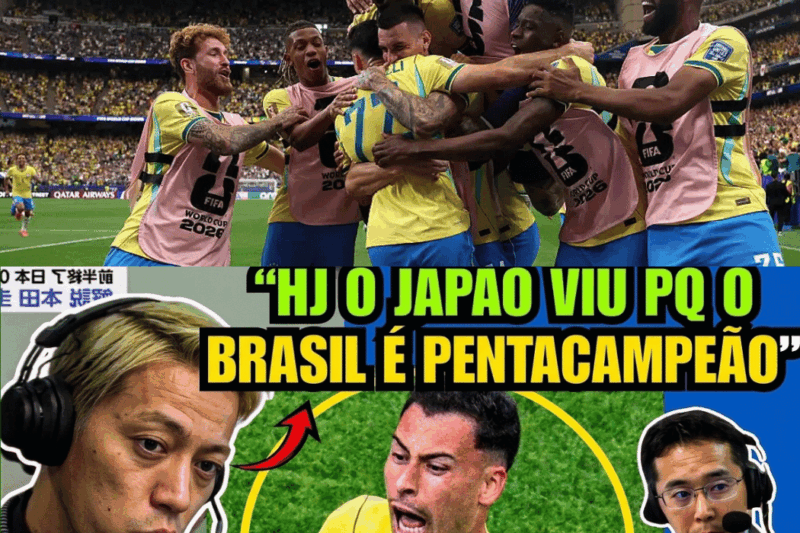 Esta Seleção evolui a cada jogo, aprende sofrendo e se recusa a morrer. Superando o sufoco inicial contra o Japão, as decisões de Ancelotti mudaram totalmente o destino do jogo. Mesmo sob forte pressão externa e sem recorrer aos nomes óbvios, o grupo buscou uma virada histórica nos acréscimos. Será que esse elenco finalmente resgatou a verdadeira alma do nosso futebol? Confira os bastidores e os desdobramentos dessa noite épica no primeiro comentário.