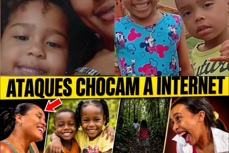 O SORRISO QUE CHOCOU O BRASIL: Mãe de Crianças Desaparecidas é Atacada na Web Enquanto Polícia Aciona REDE INTERNACIONAL!