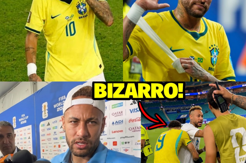 O choro de Neymar esconde O SEGREDO QUE NINGUÉM QUERIA ACEITAR na Seleção Brasileira