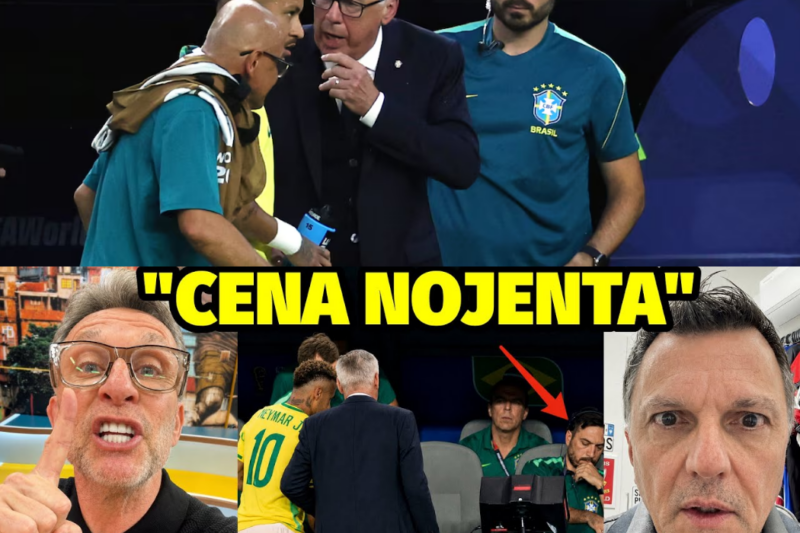 O CAOS NOS BASTIDORES! Neymar DESCARTADO? A Tensão que Está Devorando a Seleção Brasileira na Copa do Mundo