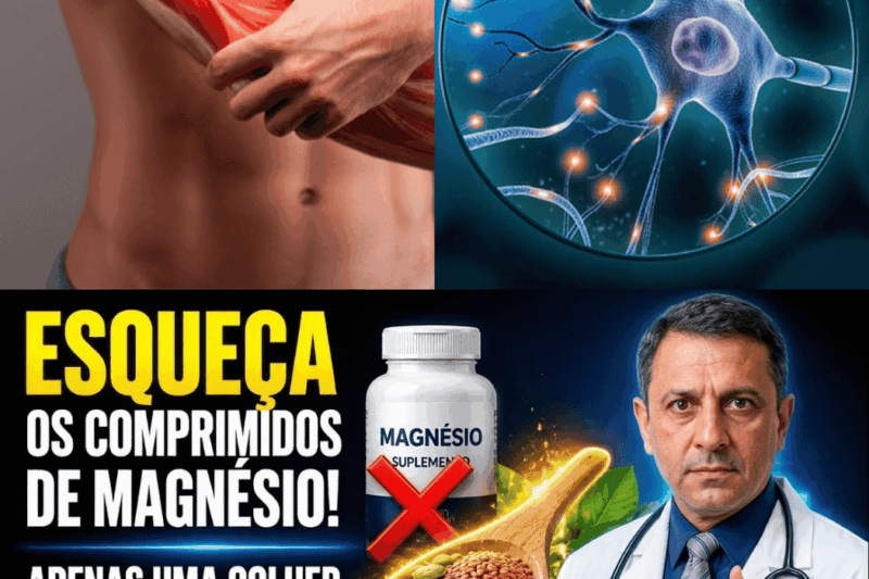 O seu suplemento de magnésio é uma farsa? Descubra os 5 alimentos que o seu corpo absorve até 320% melhor!