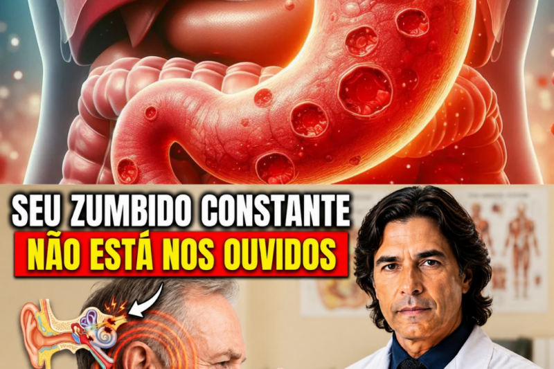 O APITO ENLOUQUECEDOR no seu ouvido não é velhice: Doutor Paulo Silveira revela o SEGREDO ASSUSTADOR que começa no seu estômago!