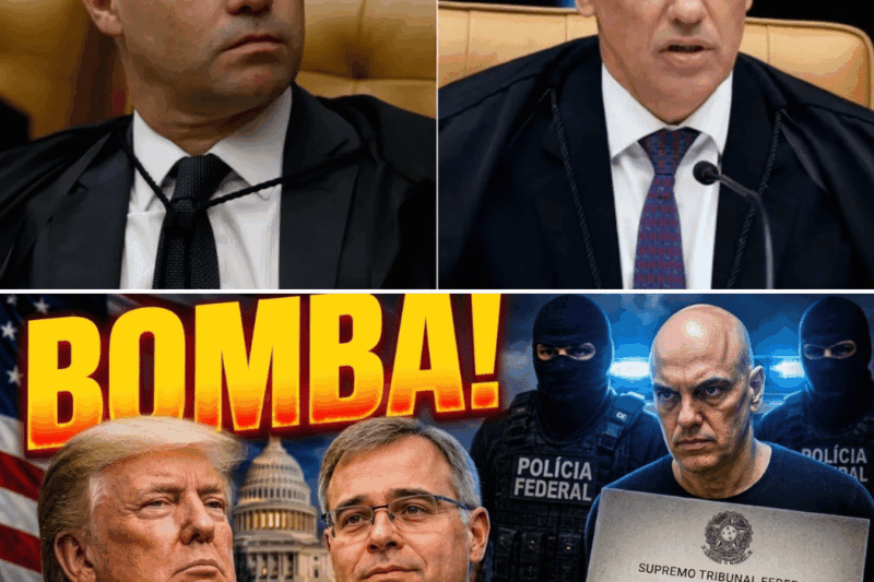 O EMBATE FINAL: MENDONÇA DEIXA MORAES NAS CORDAS E SINALIZA SOLTURA IMINENTE DE BOLSONARO EM MEIO A CAOS NO STF!
