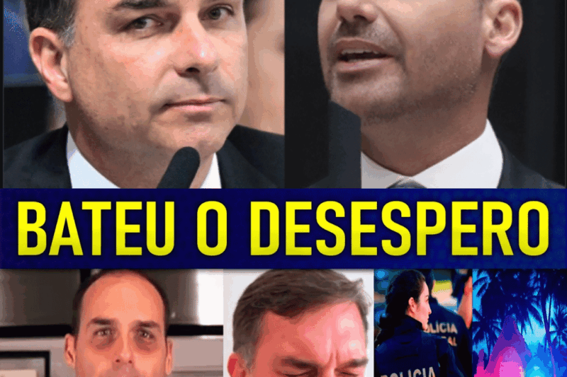 Eduardo Bolsonaro surge DESTRUÍDO E EM PÂNICO após decretar o COLAPSO DEFINITIVO da candidatura de Flávio