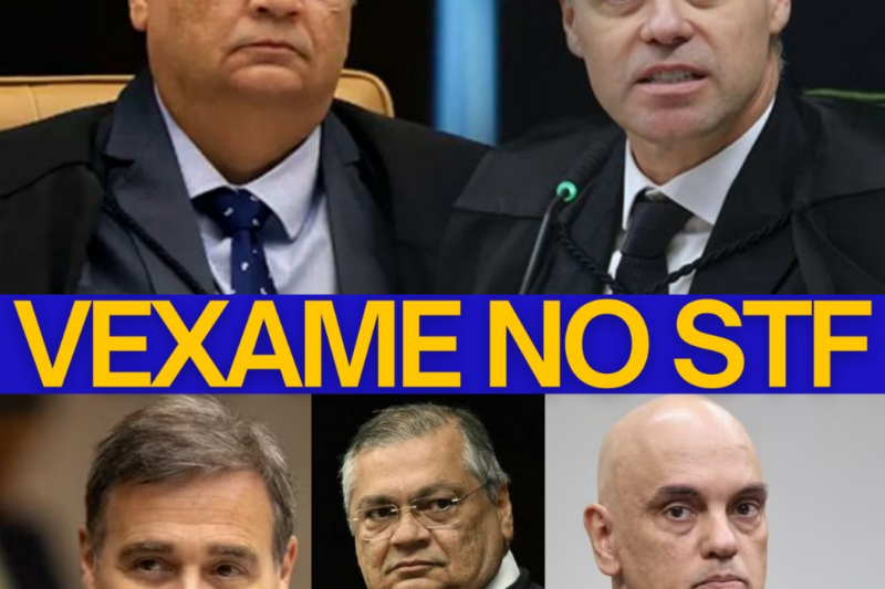 “TOMA LÁ, DÁ CÁ”: Flávio Dino e Alexandre de Moraes HUMILHAM André Mendonça no STF