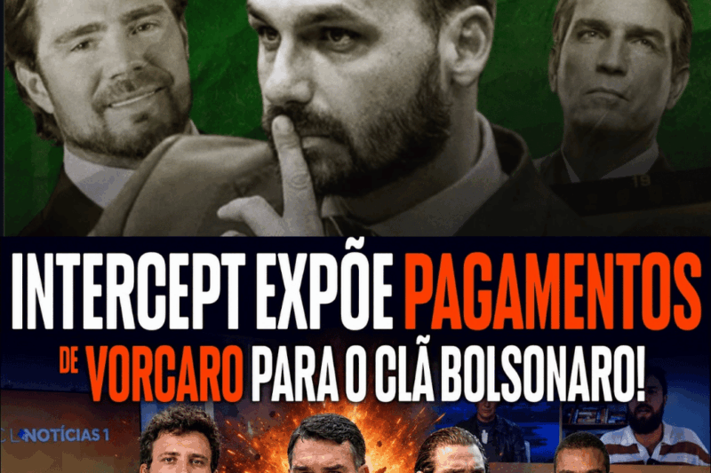 A VERDADE QUE A FAMÍLIA BOLSONARO TENTA ESCONDER: Documentos do Intercept COMPROVAM Lavagem de Dinheiro de Vorcaro e Eduardo Bolsonaro