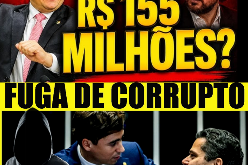 O GOLPE DO SÉCULO ou Fuga Covarde? Alcolumbre VENDE o País, Nikolas Zomba na Cara do Povo e Ciro Nogueira Prepara as Malas!