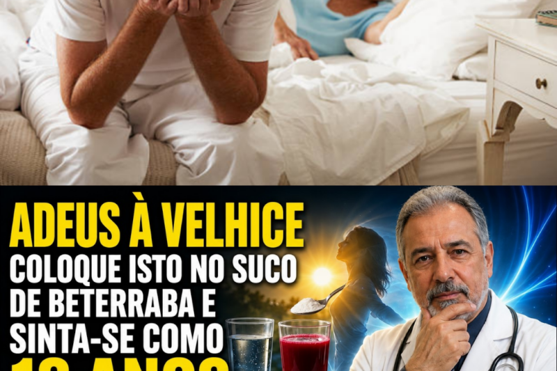 O ÚNICO INGREDIENTE CHOCANTE que falta no seu suco de beterraba: Triplique a sua circulação AGORA