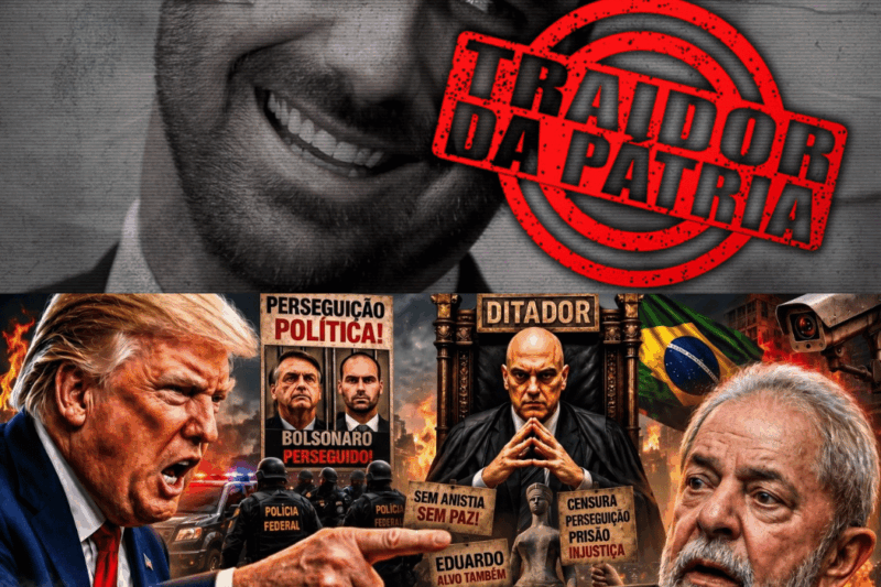 DEU M#RDA GIGANTE! TRUMP DESCOBRE PRISÃO DE EDUARDO E MANDA AVISO FATAL PARA LULA E MORAES!