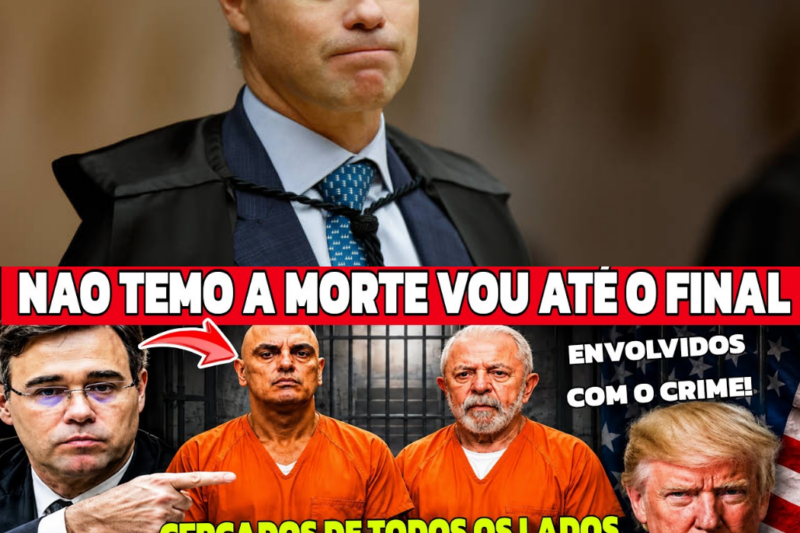 Mendonça prepara o cenário para TRUMP esmagar o sistema e jogar Lula e Moraes na PRISÃO após descoberta de MÁFIA SANGRENTA