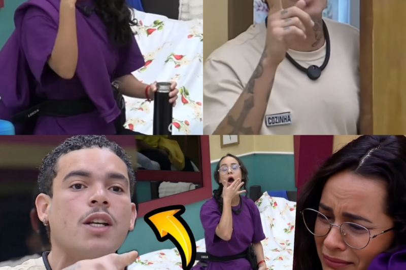 A agressão está prestes a acontecer e o PÚBLICO EXIGE A EXPULSÃO DE VIVÃO após a ameaça de DESTRUIR O ROSTO DE LUIZA com um tapa na Casa do Patrão