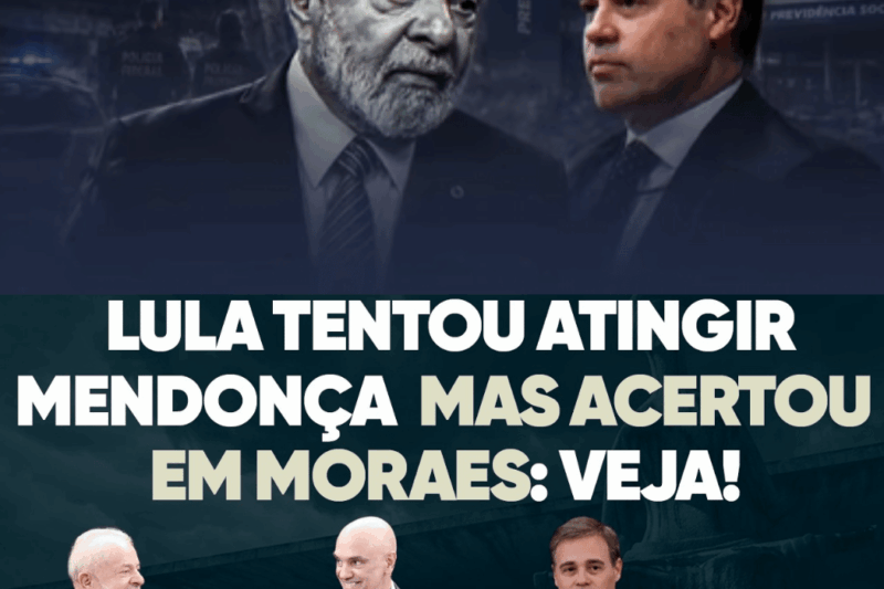 O tiro PELA CULATRA: Lula tenta sufocar investigação contra a própria família mas acaba de joelhos para Moraes