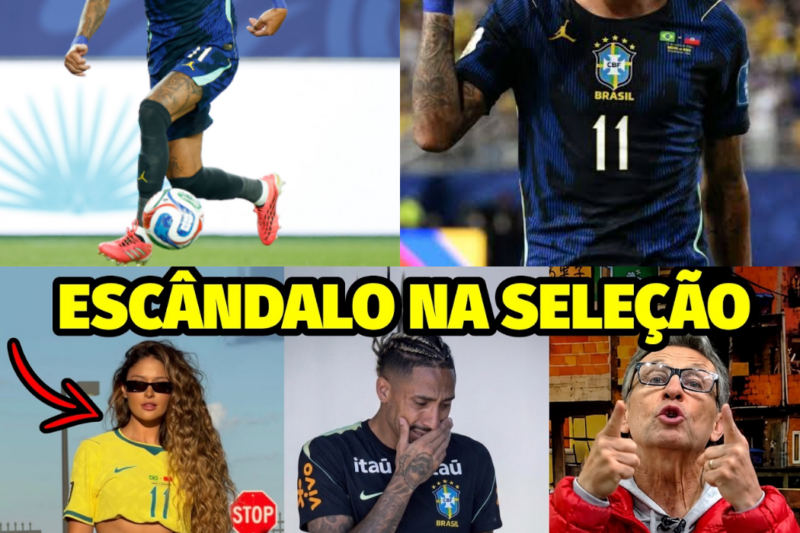 O FIM DA LINHA? O MOTIVO CHOCANTE QUE QUASE FEZ RAFINHA ABANDONAR A SELEÇÃO BRASILEIRA NO MEIO DO TORNEIO
