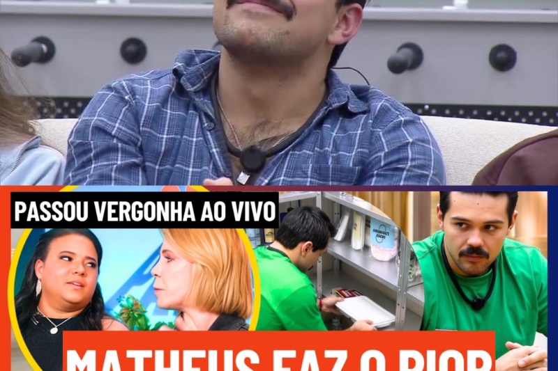A LOUCURA DE MATEUS! Comida Sabotada Com Pedras Choca O Público E Pede Expulsão Imediata No Reality Mais Quente Do Brasil