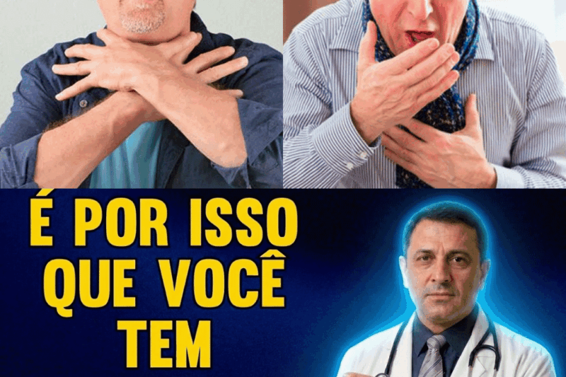 O SEGREDO NOJENTO QUE ESTÁ SUFOCANDO VOCÊ: Por Que Sua Garganta Fabrica “Cimento” Após Os 55