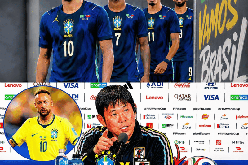 O FIM DO IMPÉRIO VERDE E AMARELO? Técnico do Japão expõe fraqueza do Brasil e decreta O NOSSO PIOR PESADELO na Copa do Mundo