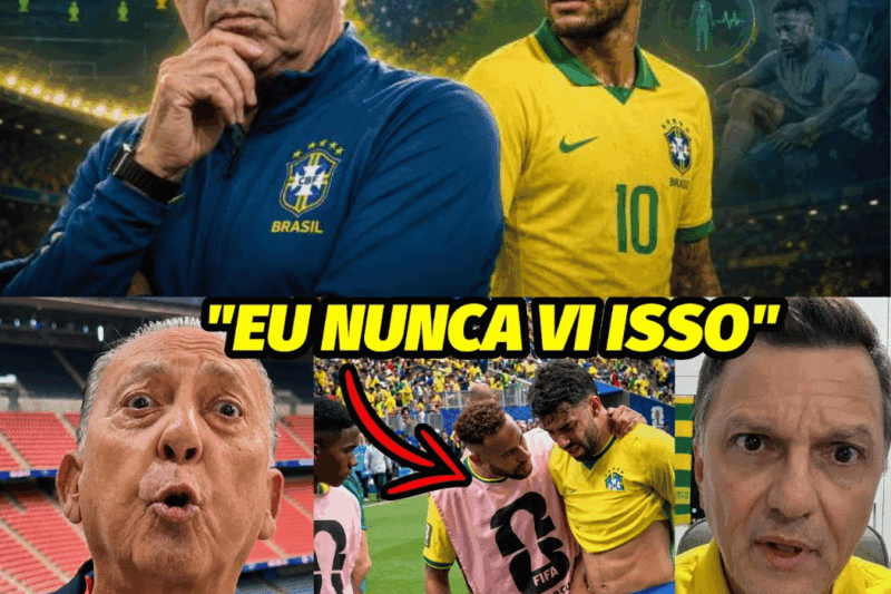 O FIM DE NEYMAR NA SELEÇÃO? A decisão de Ancelotti que ENFURECEU O PAÍS e o milagre absoluto nos acréscimos